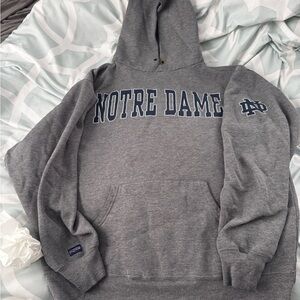 Jansport Gray Hoodie with Blue Label